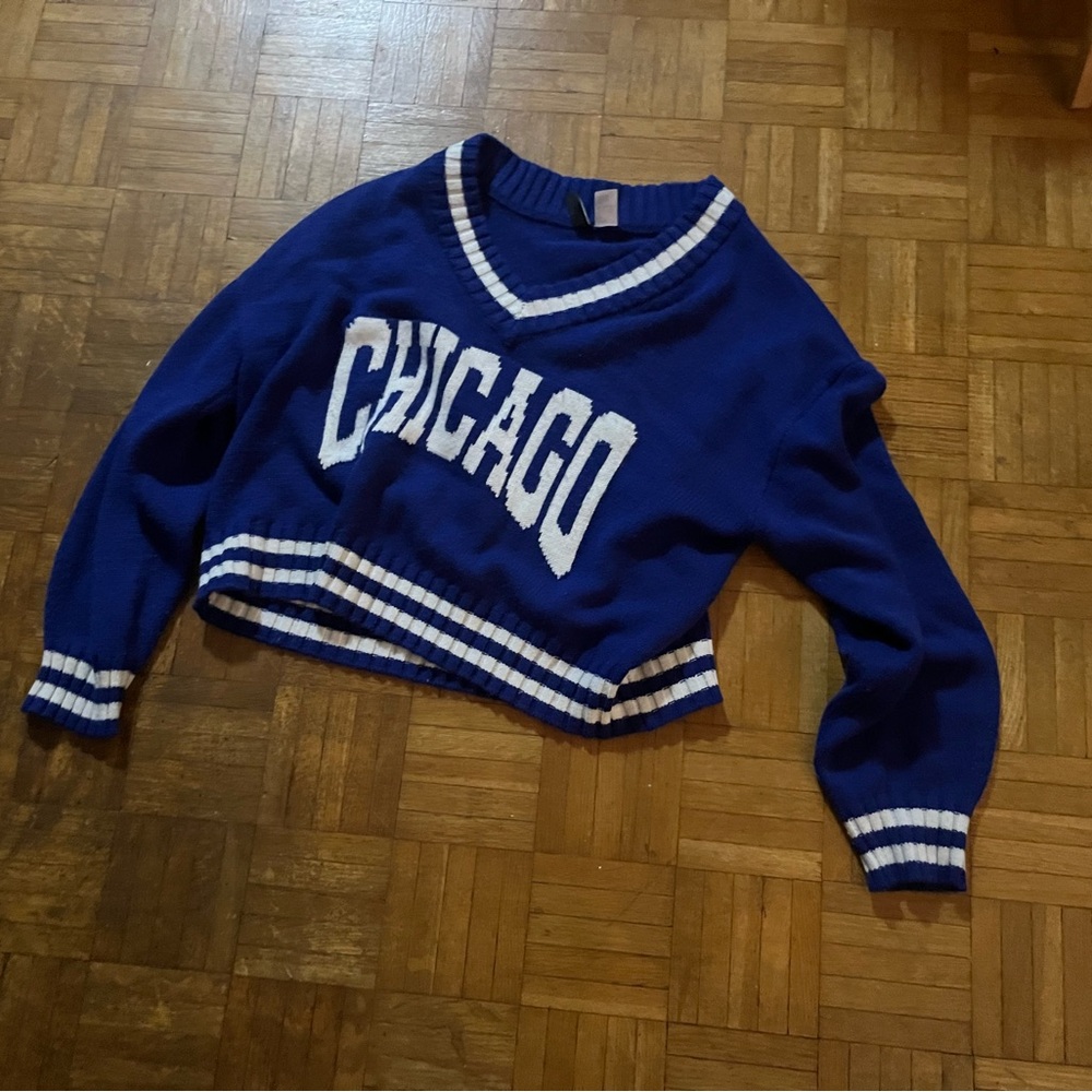 H&M Chicago Varsity Sweatshirt